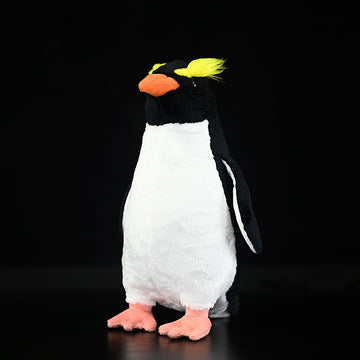 Realistic Fiordland Penguin Stuffed Animal Plush Toy, Penguin Plushies